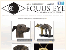 Tablet Screenshot of equuseye.co.uk